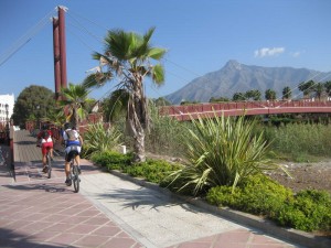 Ruta ciclista Estepona - Marbella - Estepona