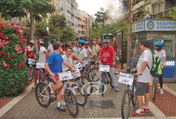 Masa Crítica 26/10/07. Estepona, mejor con bici